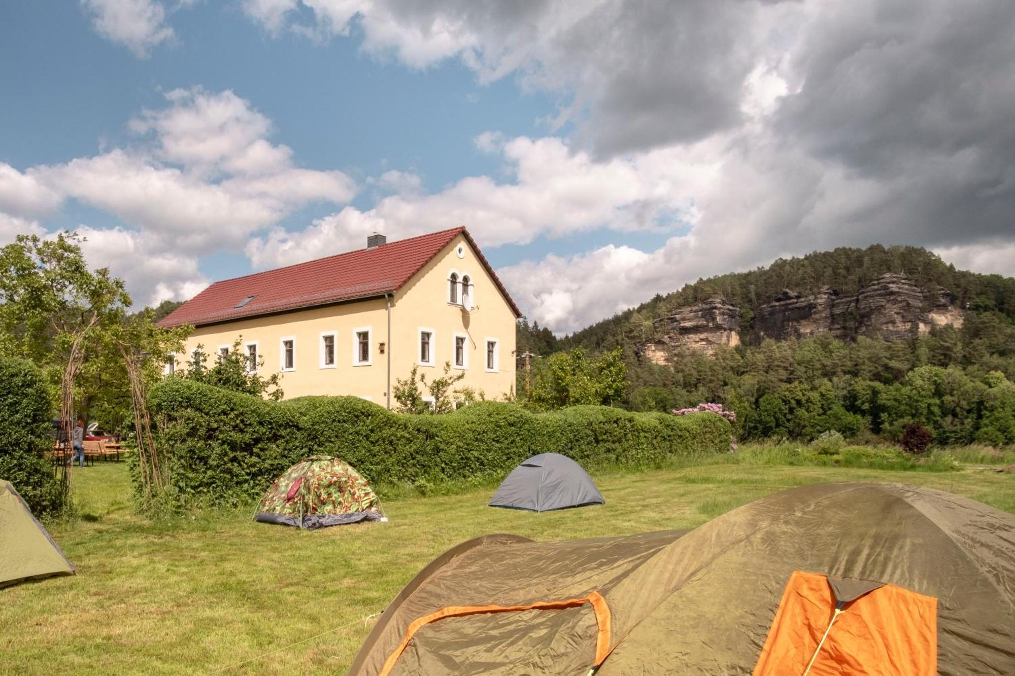 Hinterland Hostel Rathen Eksteriør billede