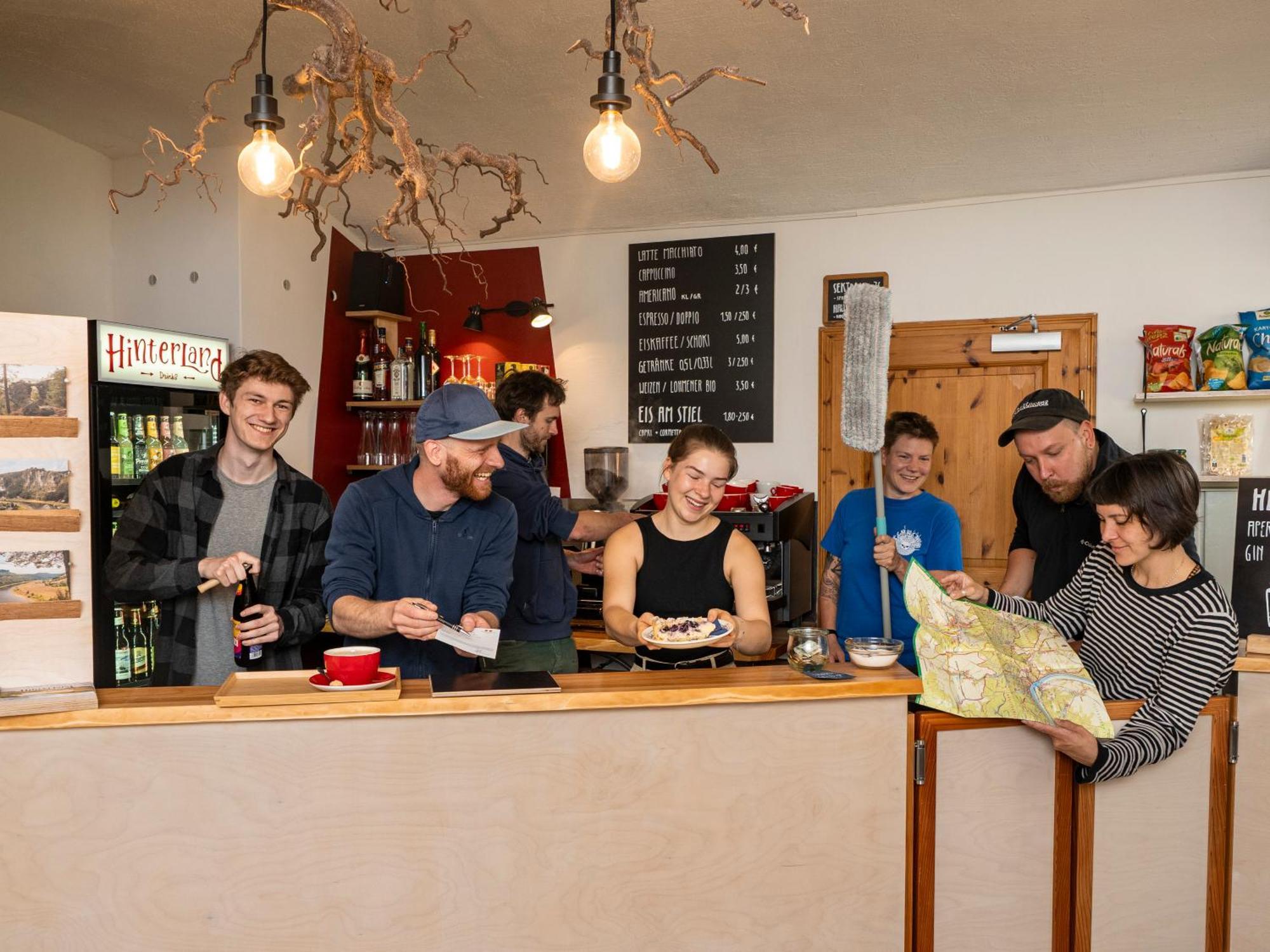 Hinterland Hostel Rathen Eksteriør billede